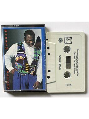 Warren Bailey Self-Titled Cassette 90s Funk Soul